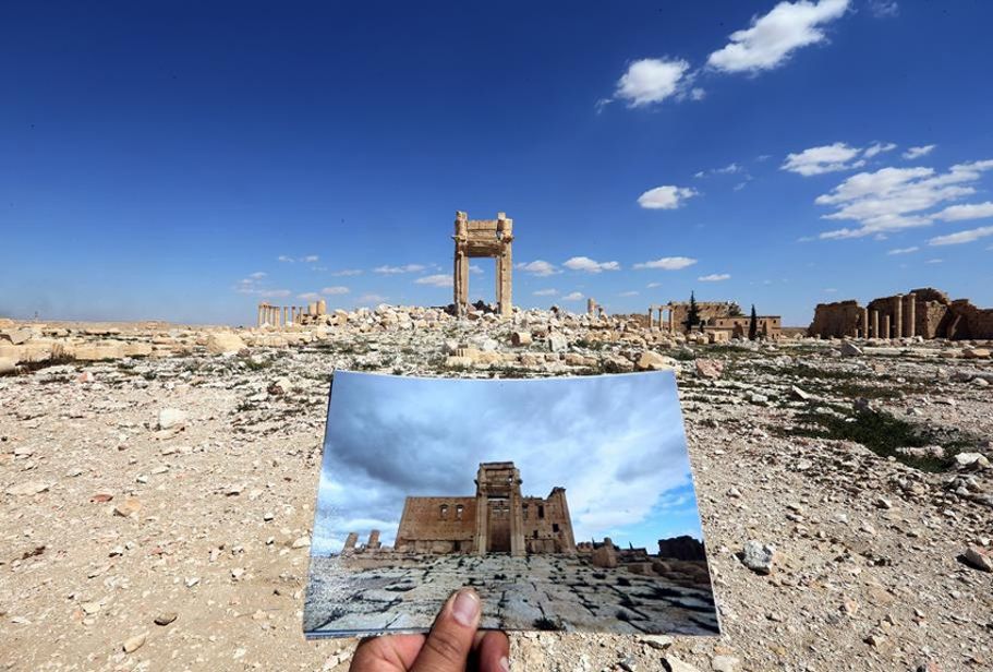 Palmyre Avant / Après